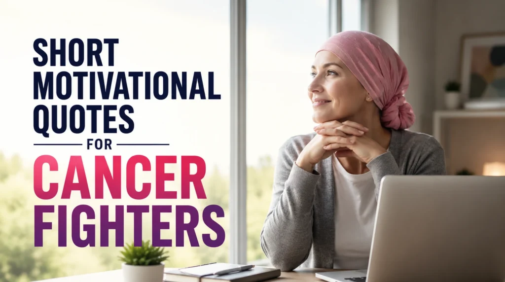 Short Motivational Quotes For Cancer Fighters