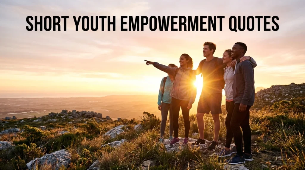 Short Youth Empowerment Quotes