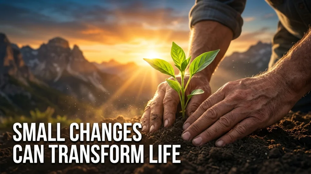 Small Changes Can Transform Life