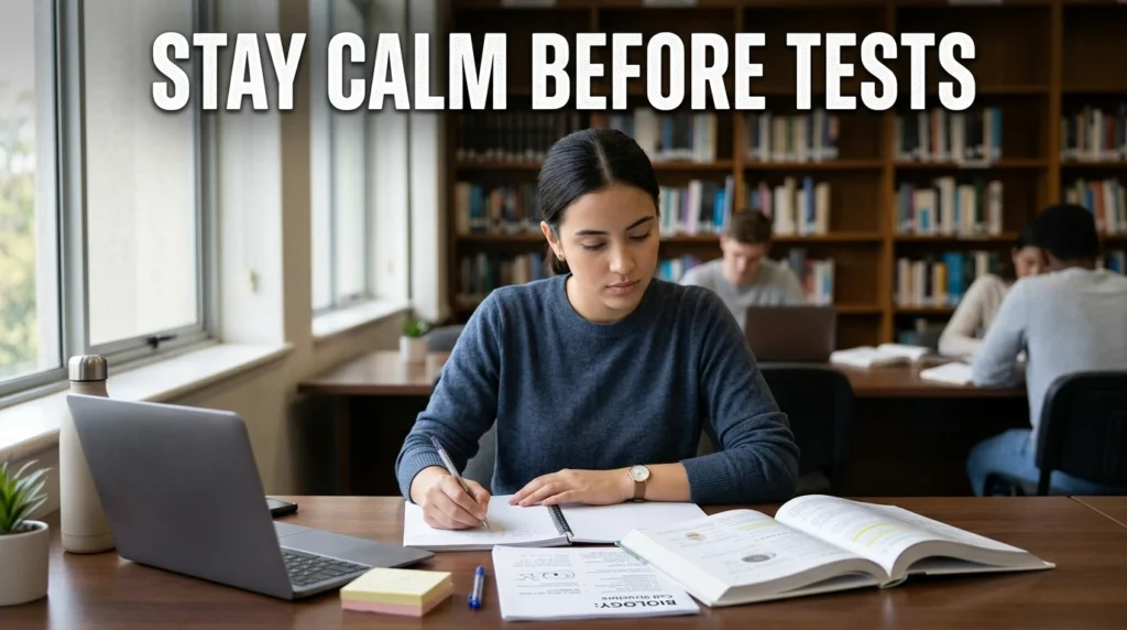 Stay Calm Before Tests