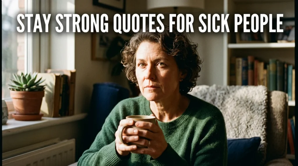Stay Strong Quotes For Sick People