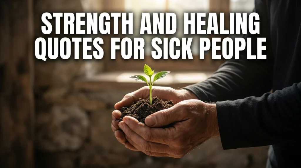 Strength And Healing Quotes For Sick People