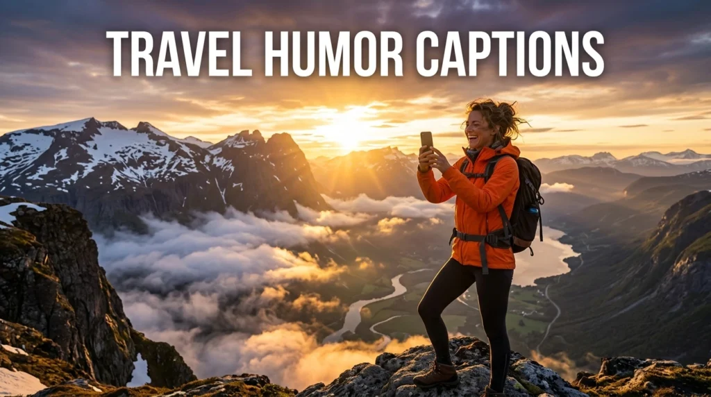Travel Humor Captions