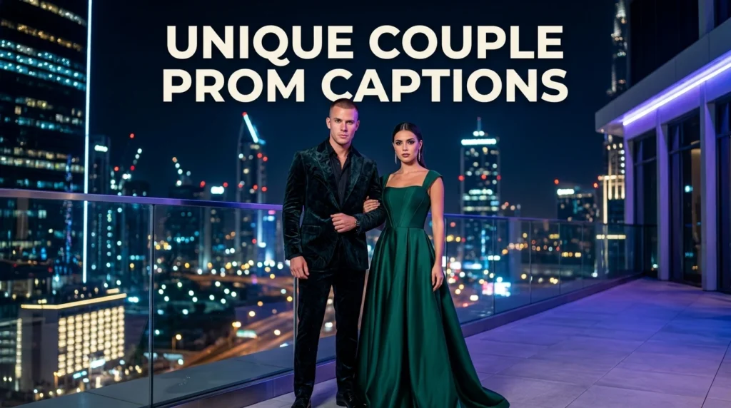 Unique Couple Prom Captions
