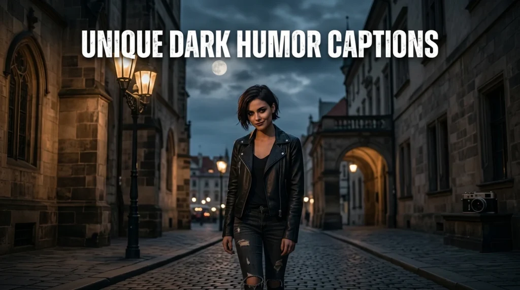 Unique Dark Humor Captions