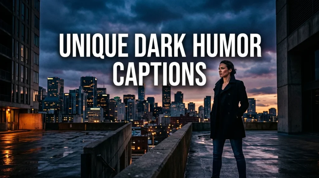 Unique Dark Humor Captions