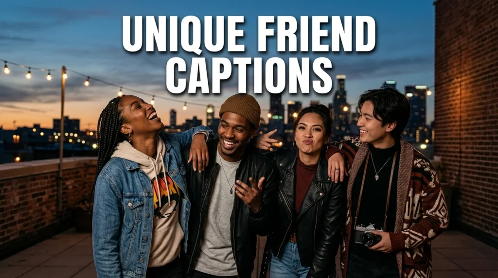 Unique Friend Captions