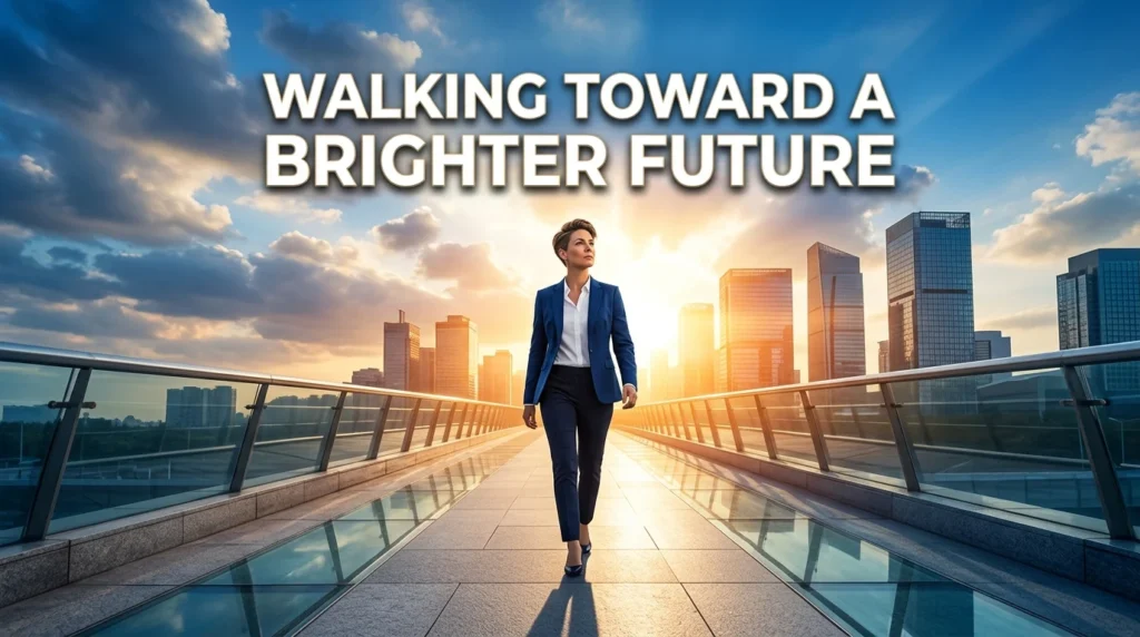 Walking Toward A Brighter Future