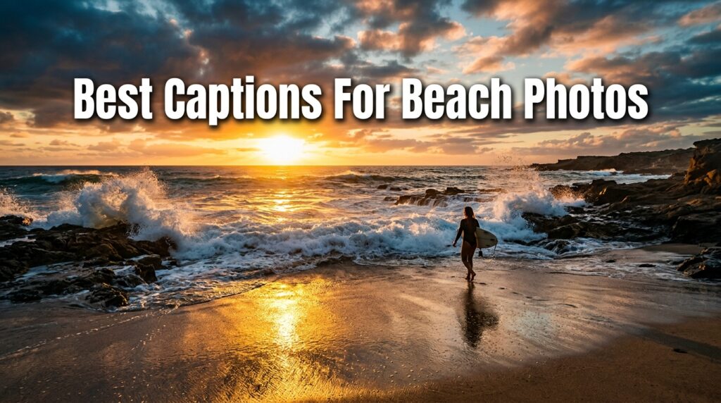 Best Captions For Beach Photos