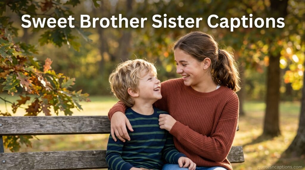 Sweet Brother Sister Captions