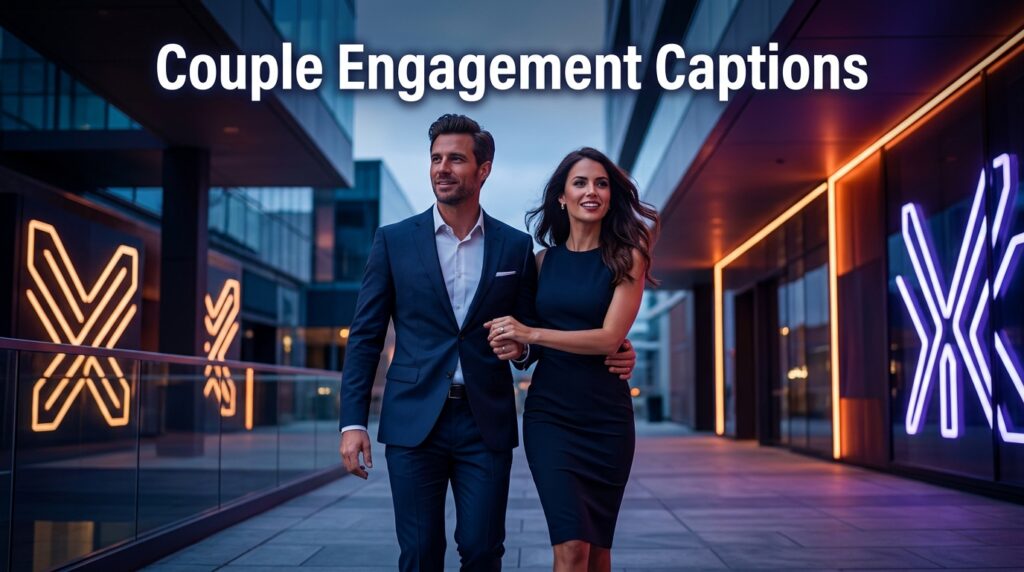 Couple Engagement Captions