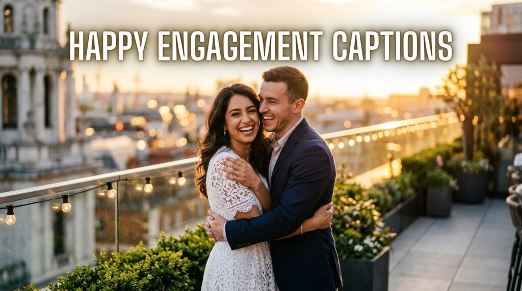 Happy Engagement Captions