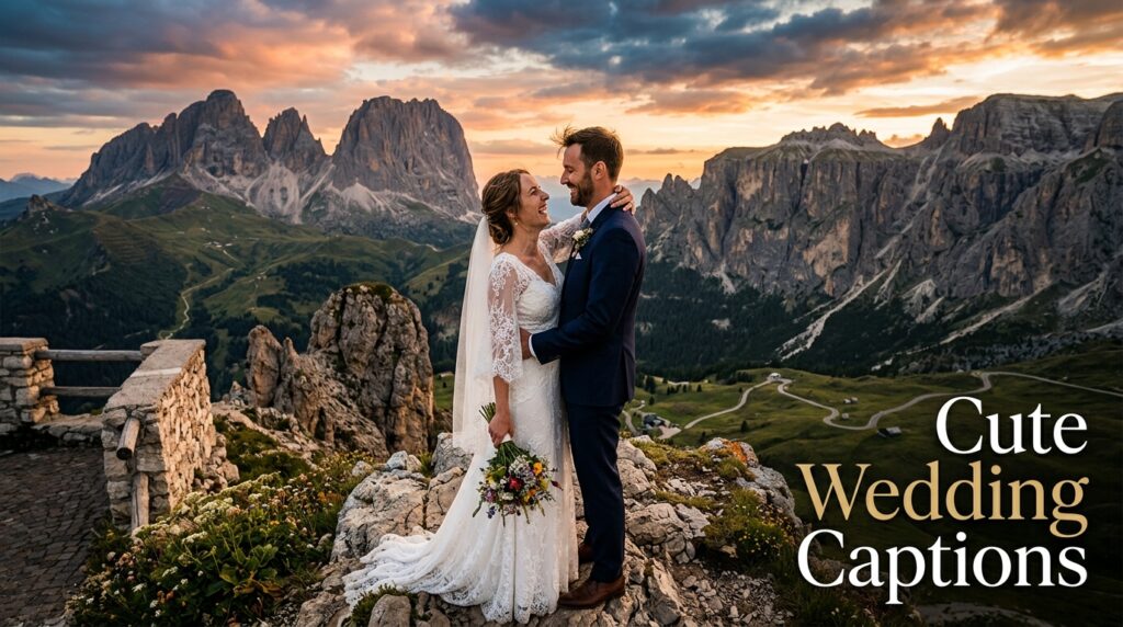 Cute Wedding Captions