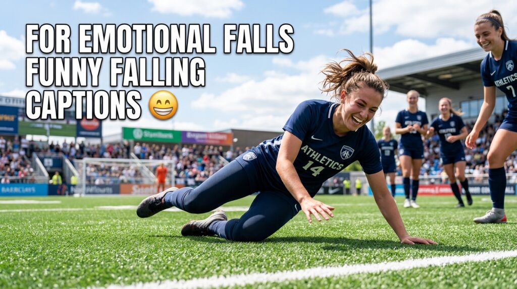 For Emotional Falls Funny Falling Captions 😅
