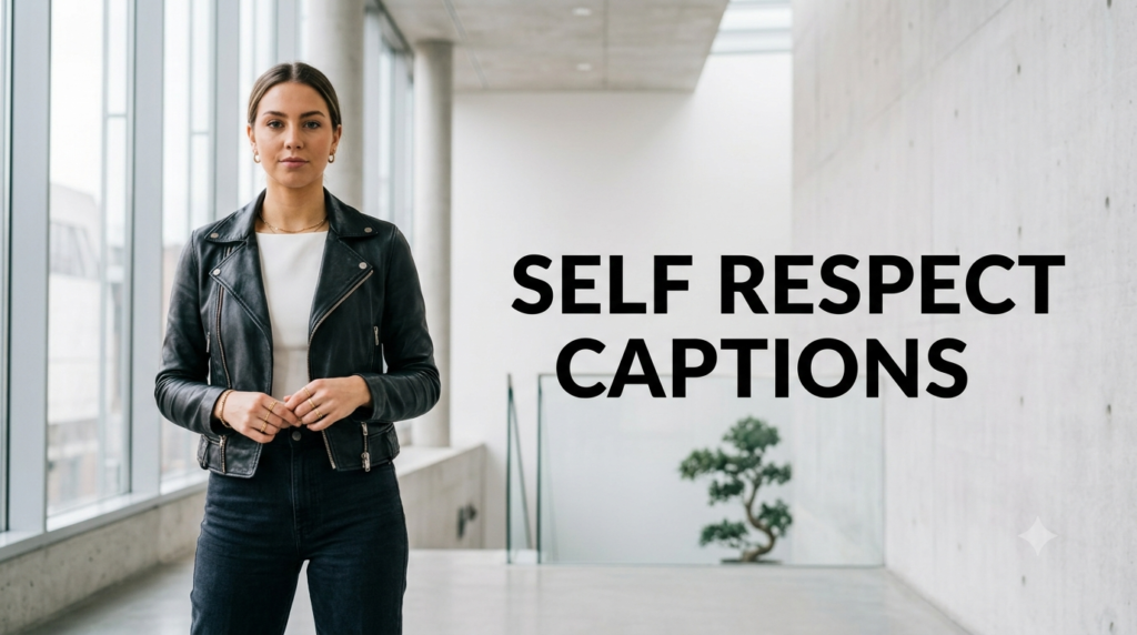 Self Respect Captions
