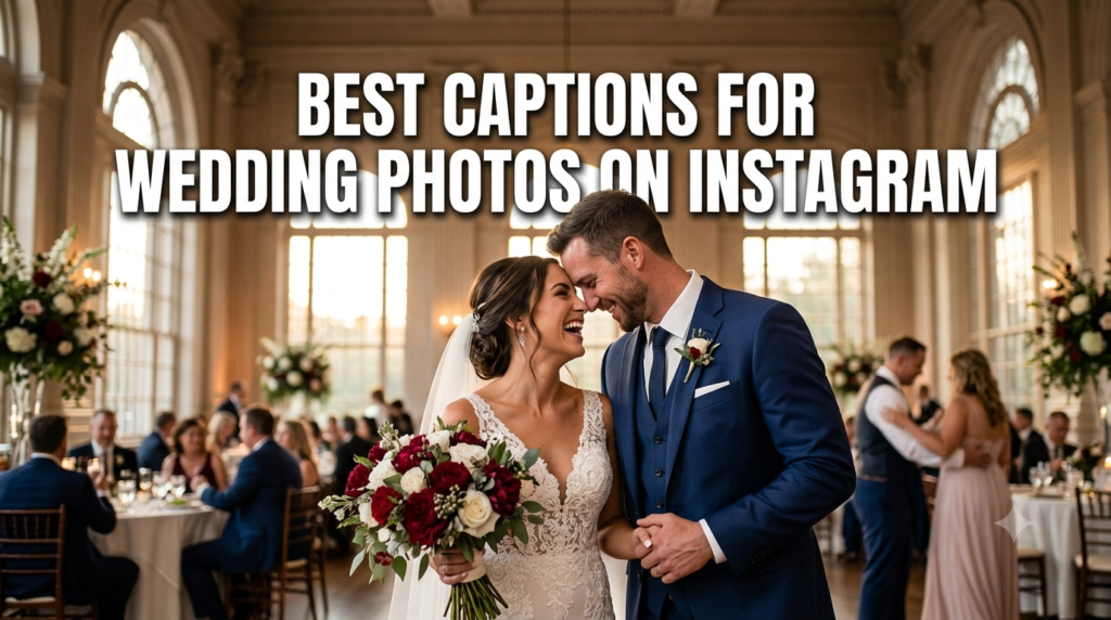 Best Captions For Wedding Photos On Instagram