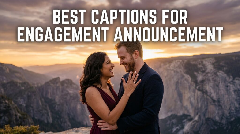 Best Captions For Engagement Announcement