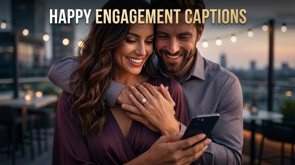 Happy Engagement Captions