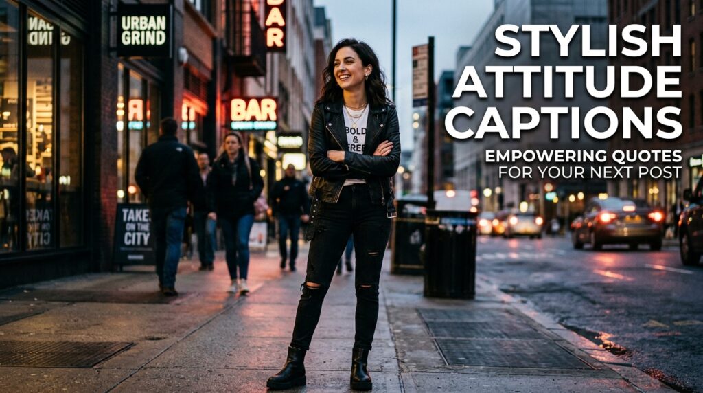 Stylish Attitude Captions