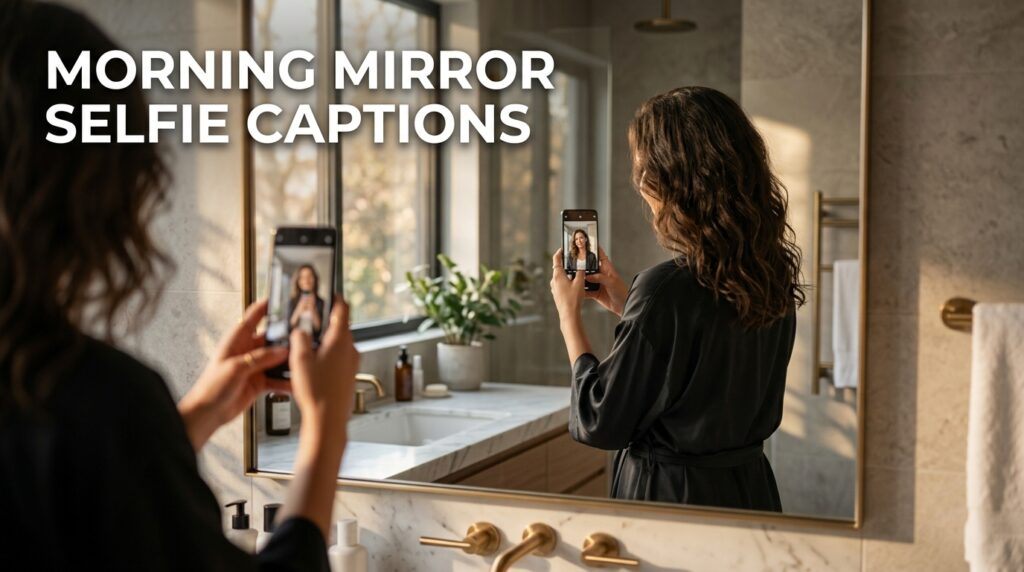 Morning Mirror Selfie Captions