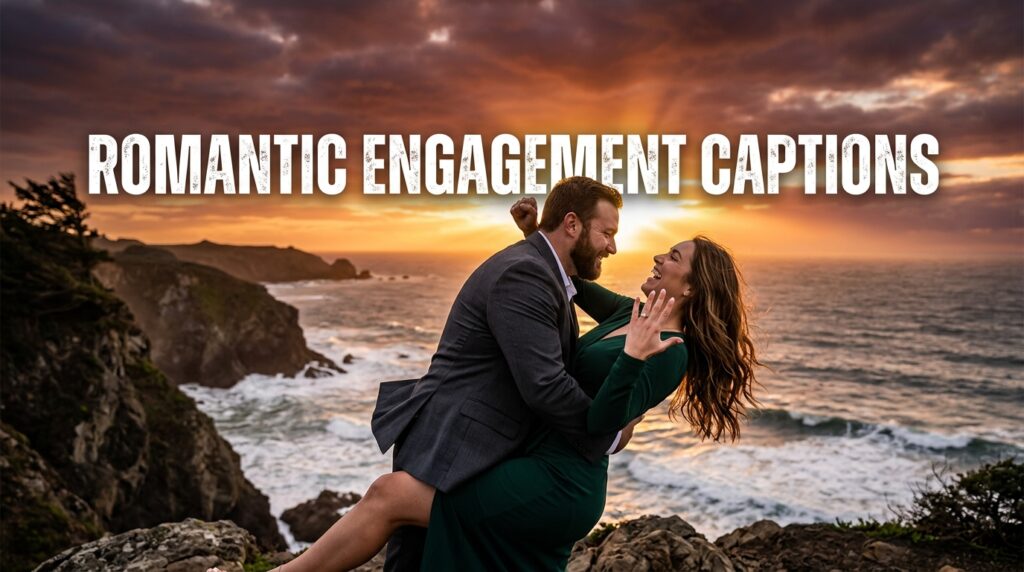 Romantic Engagement Captions