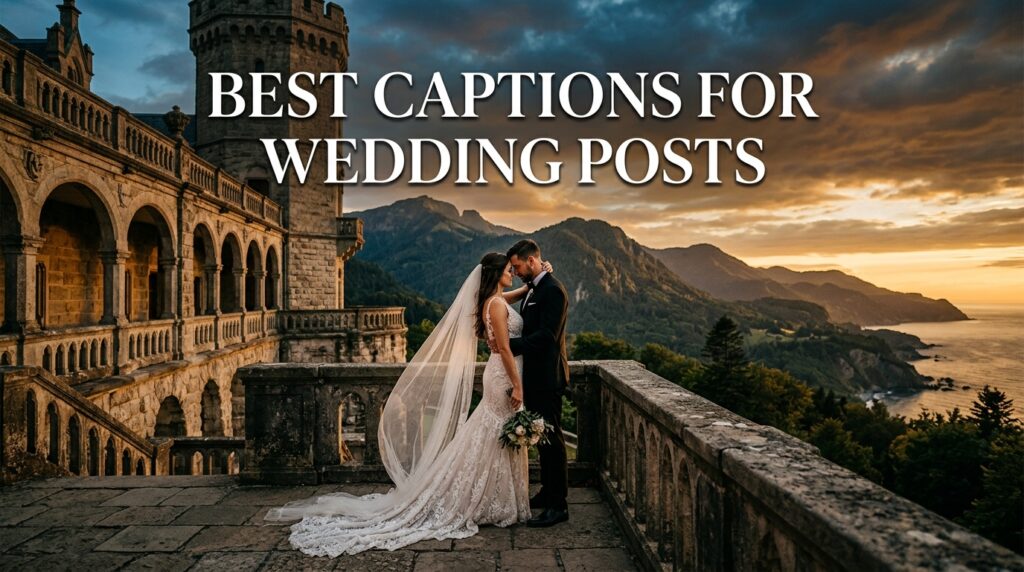 Best Captions For Wedding Posts