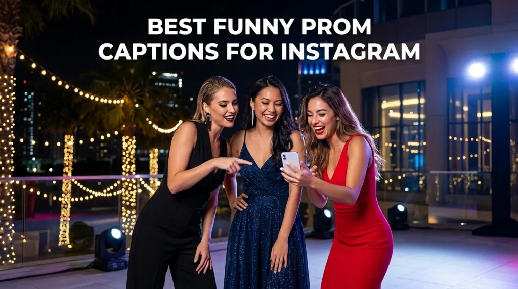 Best Funny Prom Captions For Instagram