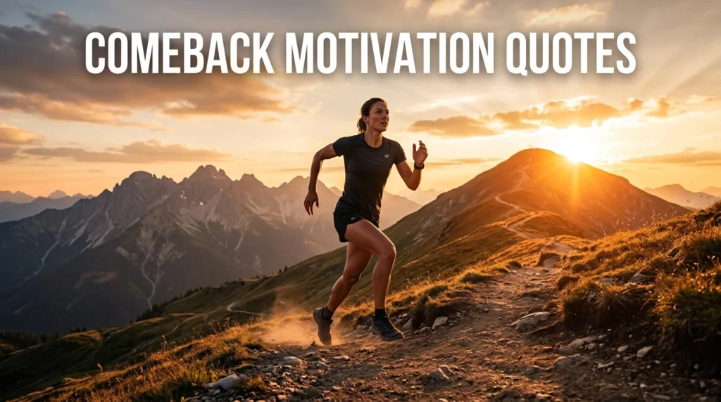Comeback Motivation Quotes