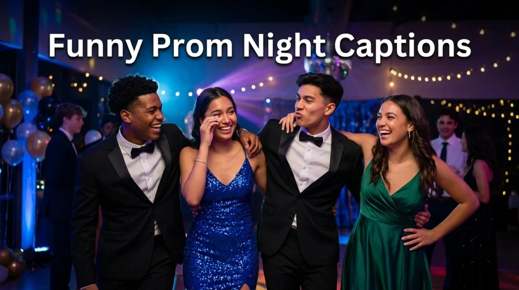 Funny Prom Night Captions