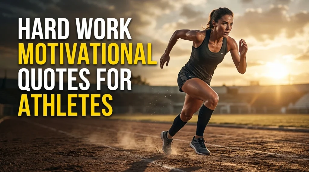 Hard Work Motivational Quotes For Athletes