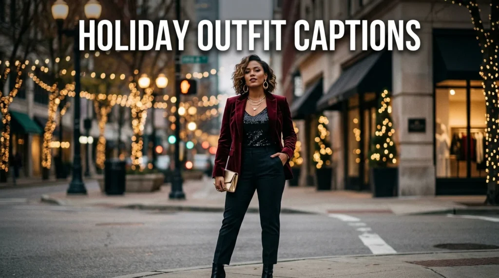 Holiday Outfit Captions