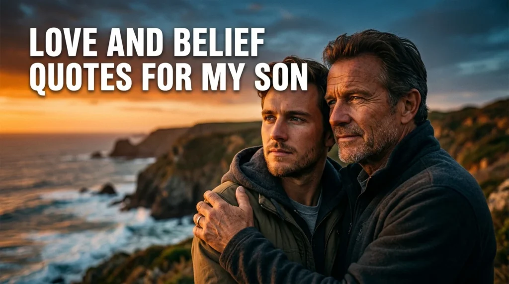 Love And Belief Quotes For My Son