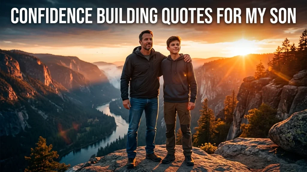Confidence Building Quotes For My Son