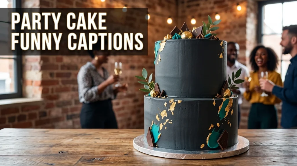 Party Cake Funny Captions