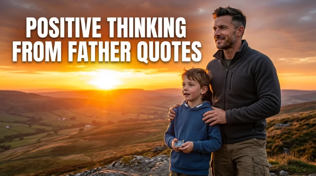 Positive Thinking From Father Quotes