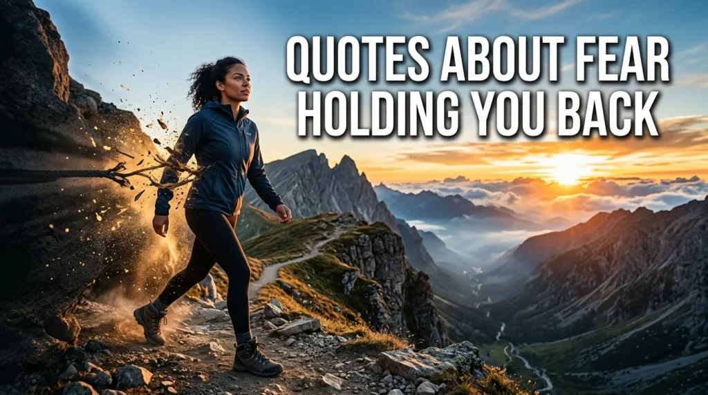Quotes About Fear Holding You Back