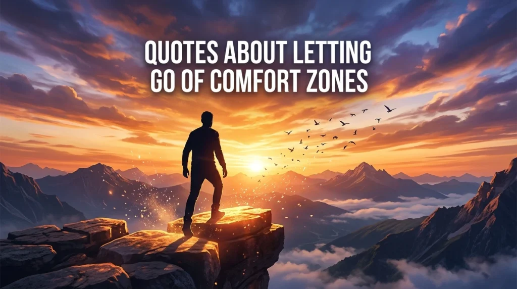 Quotes About Letting Go Of Comfort Zones