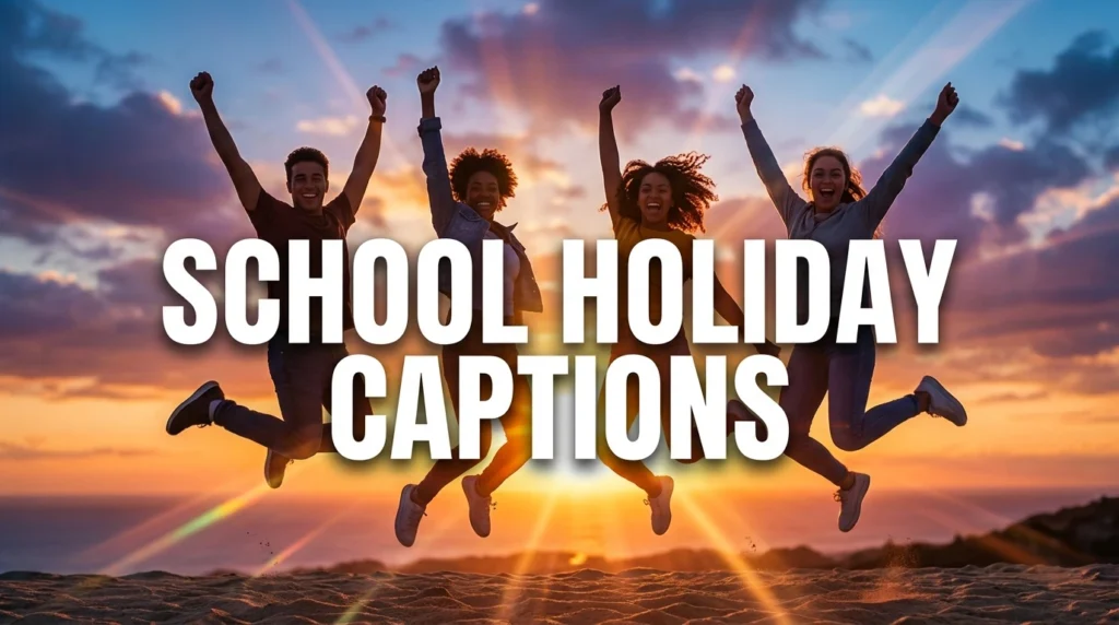 School Holiday Captions