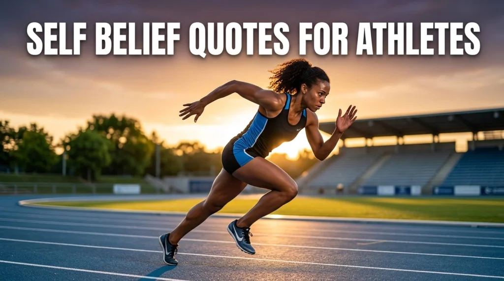 Self Belief Quotes For Athletes