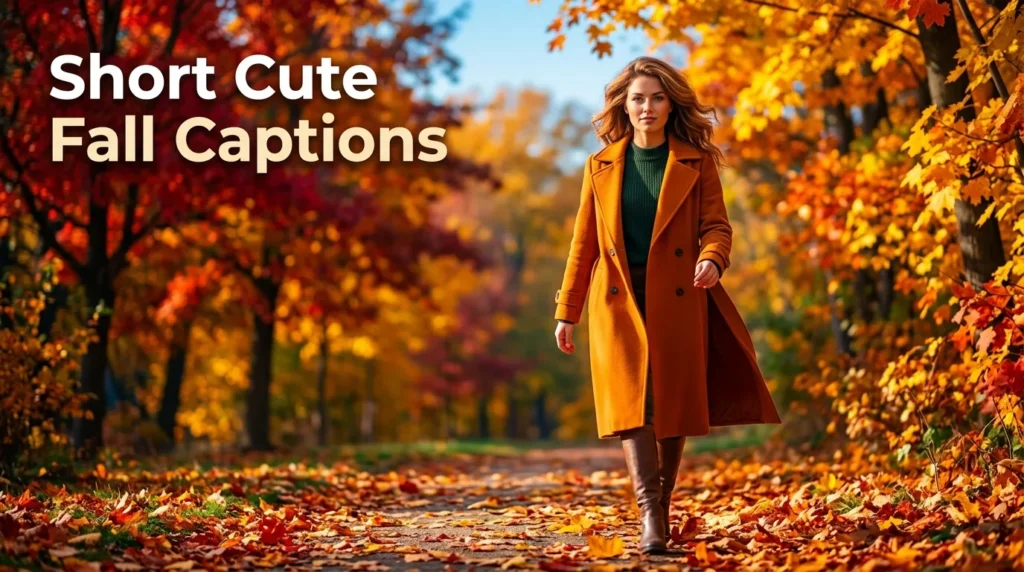 Short Cute Fall Captions