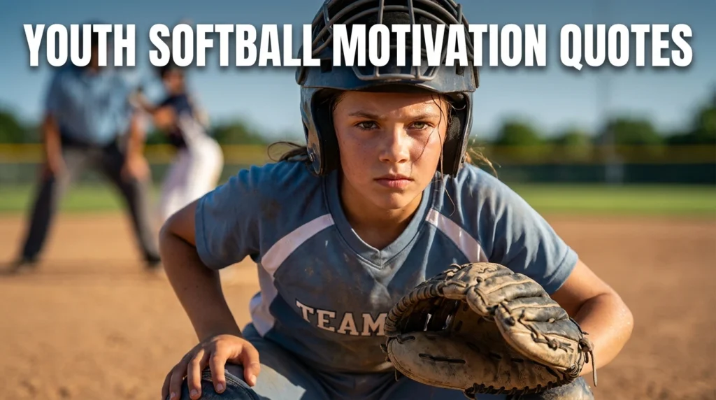 Youth Softball Motivation Quotes