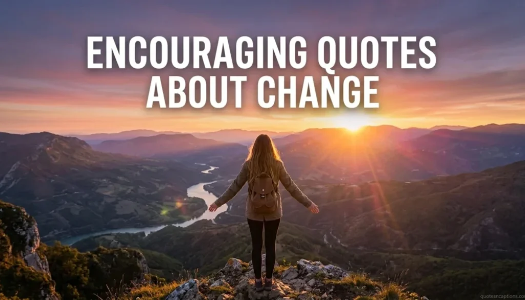 Encouraging Quotes About Change