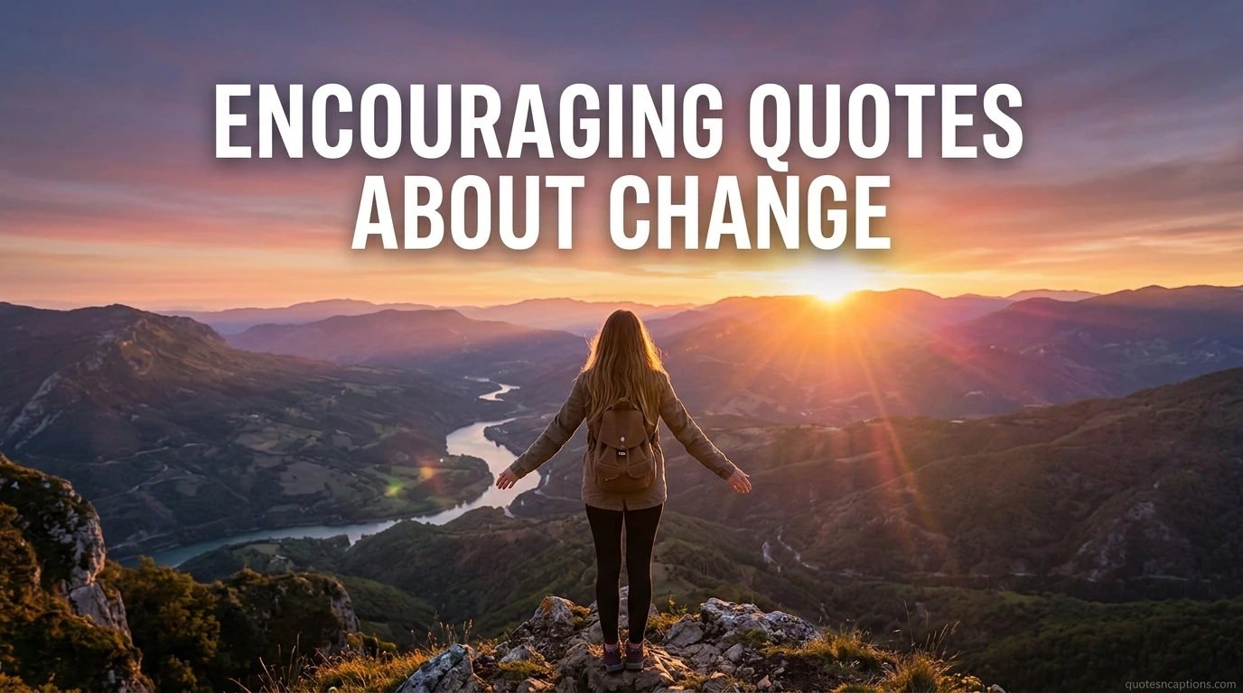 Encouraging Quotes About Change
