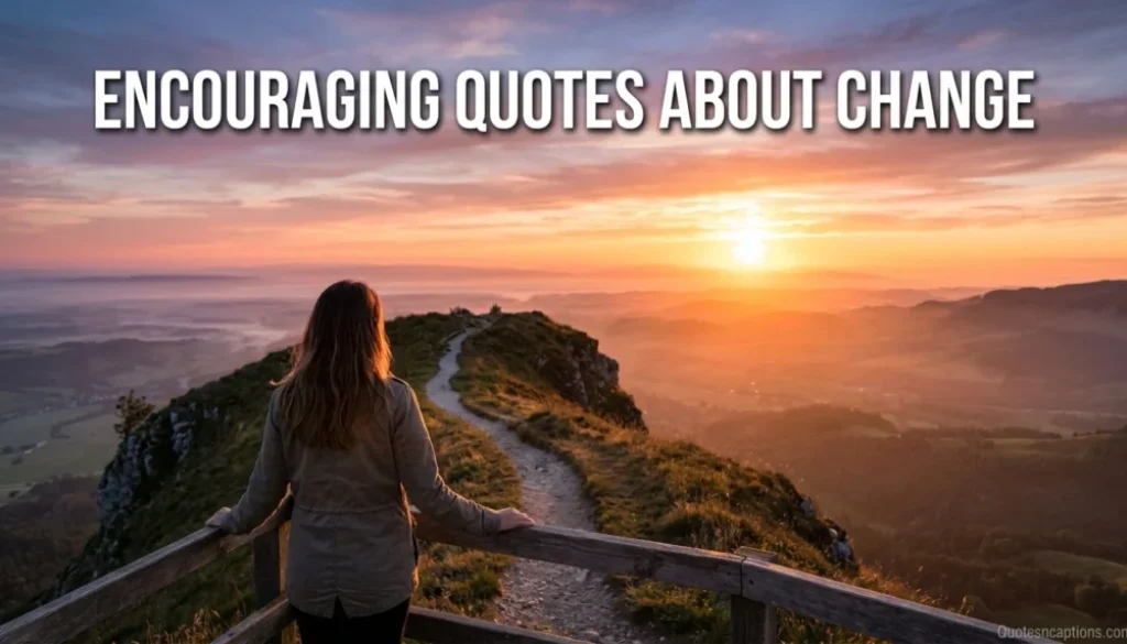 Encouraging Quotes About Change