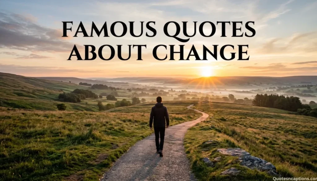 Famous Quotes About Change