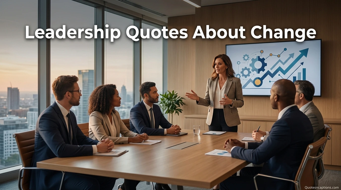 Leadership Quotes About Change