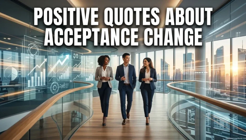 Positive Quotes About Acceptance Change
