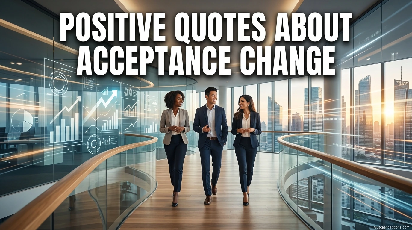 Positive Quotes About Acceptance Change