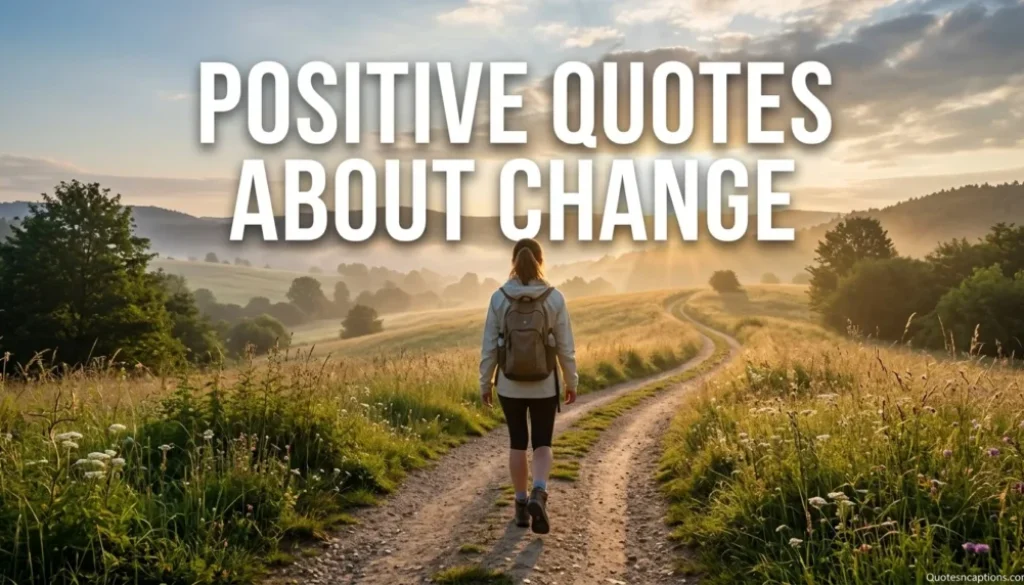 Positive Quotes About Change