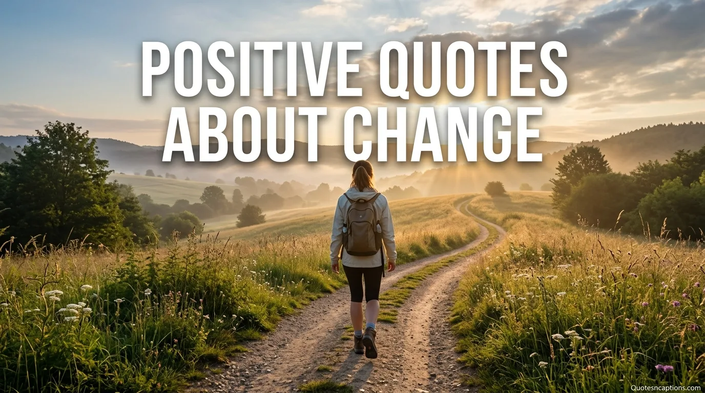 Positive Quotes About Change